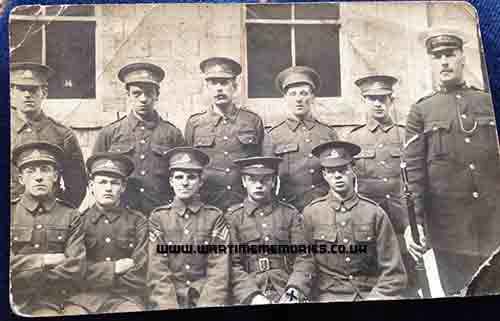 William Alfred Hodson bottom row 2nd on right